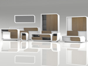 HOME FURNITURE SET 3D 模型