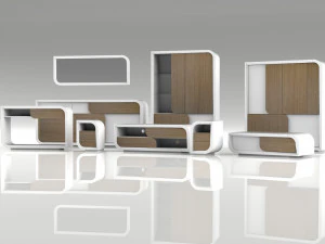 HOME FURNITURE SET 3D Model