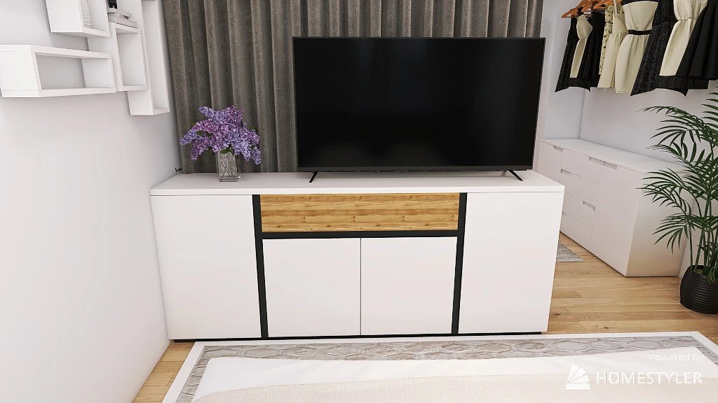 HomeStyler FORTE Novena Sideboard Segmueller 208x87x40cm 3D Model .c4d .max .obj .3ds .fbx .stl .blend 