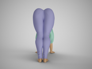 Compulsive Movements 3D-Druckmodell