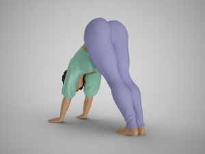 Compulsive Movements 3D-Druckmodell