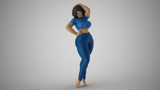 Naturalize Modello di stampa 3D .c4d .max .obj .3ds .fbx .stl .blend