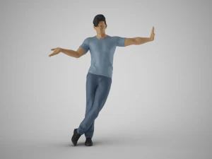 提出问题的人 3D 打印模型