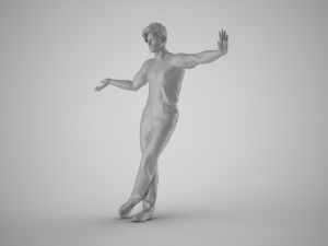 Man Who Raises Matters 3D 프린트 모델