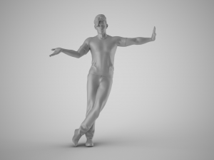 Man Who Raises Matters 3D 프린트 모델