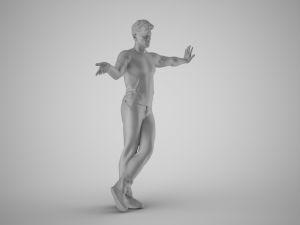 Man Who Raises Matters 3D 프린트 모델