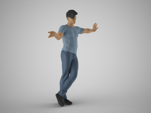 Man Who Raises Matters 3D 프린트 모델