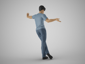 Man Who Raises Matters 3D 프린트 모델
