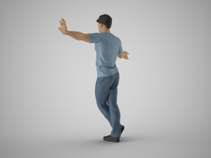 Man Who Raises Matters 3D 프린트 모델