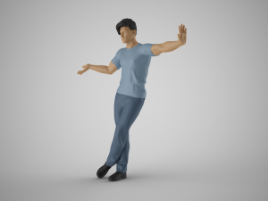 Man Who Raises Matters 3D 프린트 모델