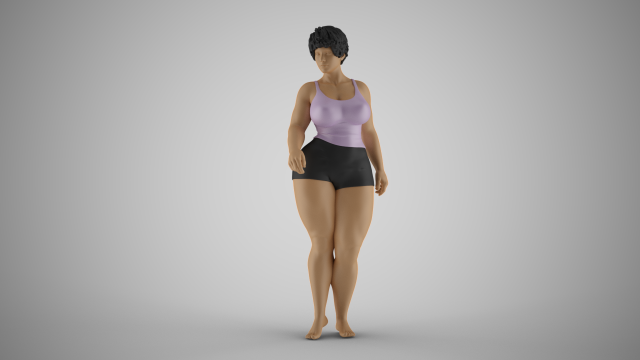 Unwieldiness 3D 프린트 모델 .c4d .max .obj .3ds .fbx .stl .blend 