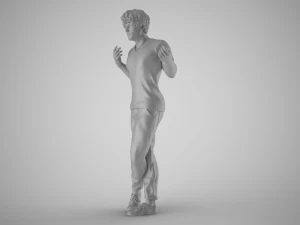Expressive Man 3D Print Model