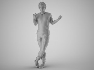 Expressive Man Modello di stampa 3D