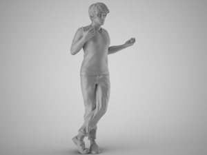 Expressive Man Modello di stampa 3D