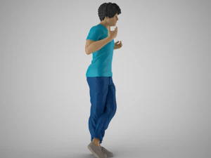 Expressive Man 3D Print Model