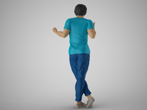 Expressive Man Modello di stampa 3D