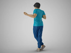 Expressive Man 3D Print Model