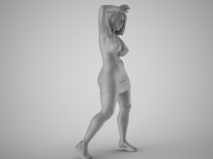 Admire Her Beauty 2 3D 프린트 모델