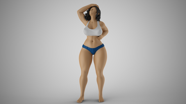 Sunstroke 3D Druckmodell .c4d .max .obj .3ds .fbx .stl .blend