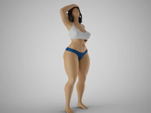 中暑 3D 打印模型