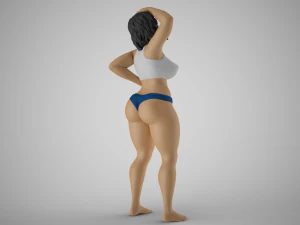 中暑 3D 打印模型