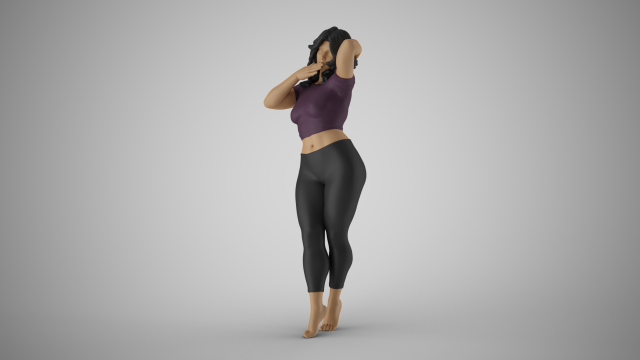 Admire Her Beauty Modello di stampa 3D .c4d .max .obj .3ds .fbx .stl .blend 