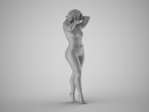 Admire Her Beauty Modello di stampa 3D