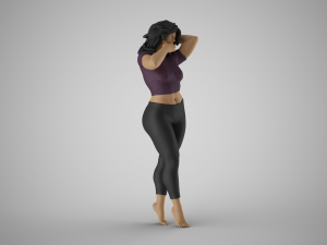 Admire Her Beauty Modello di stampa 3D