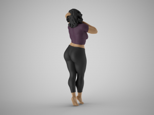 Admire Her Beauty Modello di stampa 3D