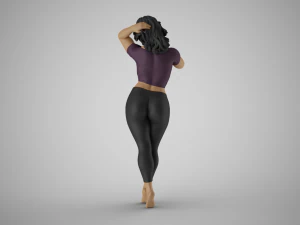 Admire Her Beauty 3D Print Model