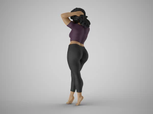 Admire Her Beauty 3D Print Model