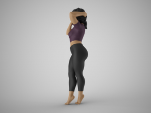 Admire Her Beauty Modello di stampa 3D