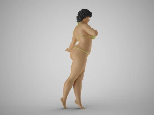 修长 3D 打印模型