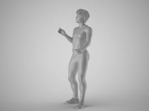 Man Chooses His Way 3D Print Model