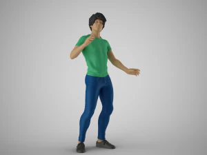 Man Chooses His Way 3D Print Model