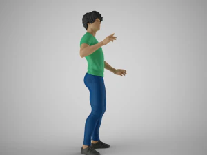 Man Chooses His Way 3D Print Model