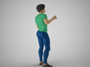 Man Chooses His Way Modèles 3D en vedette