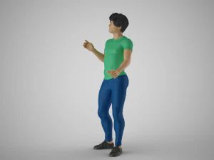 Man Chooses His Way 3D Print Model