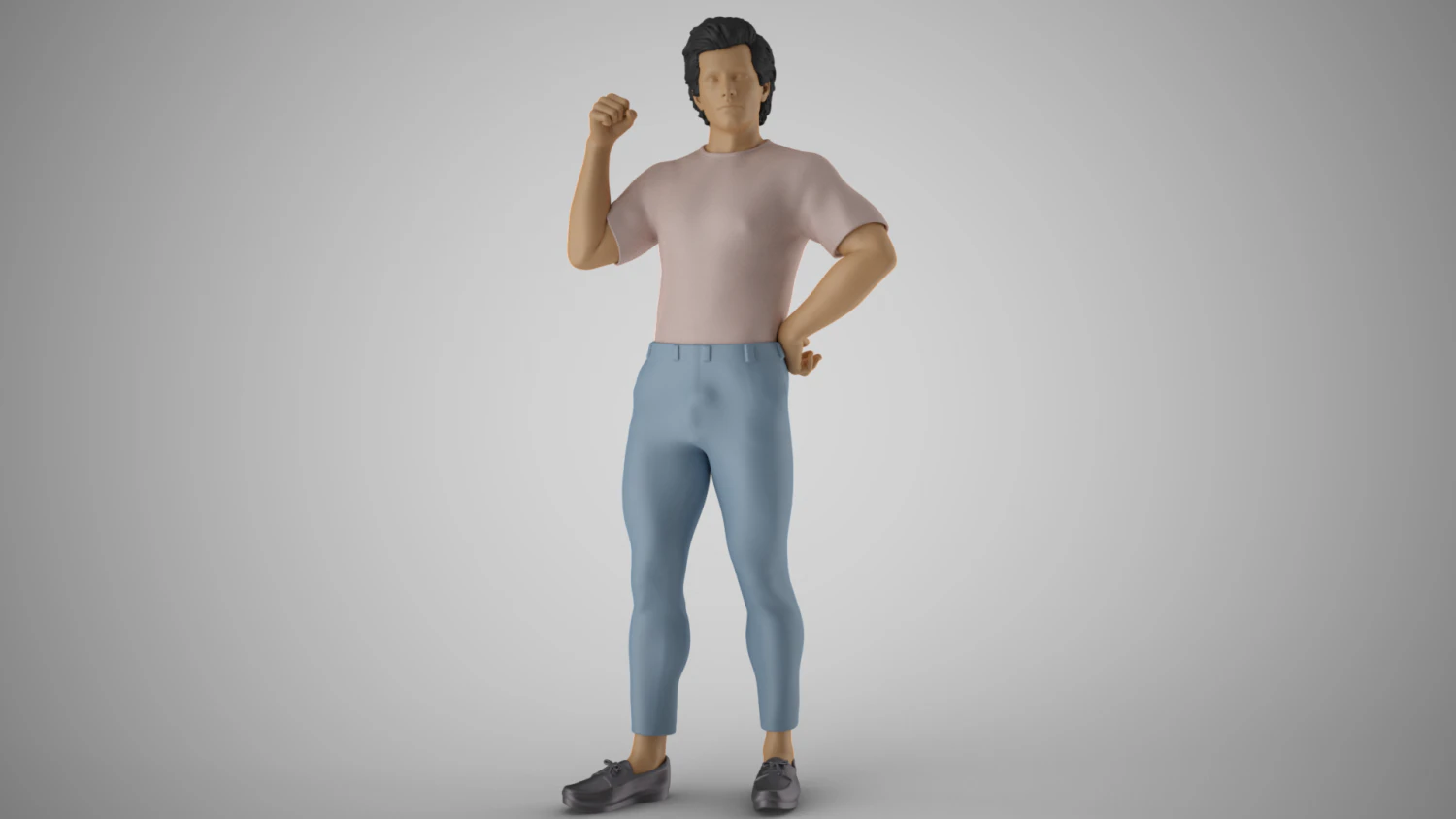 Youth Energy 3D Print Model .c4d .max .obj .3ds .fbx .stl .blend 