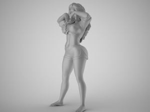 Slenderness 3 3D-printmodel