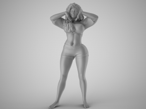 Slenderness 3 3D-printmodel