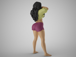 Slenderness 3 3D-printmodel