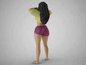 Slenderness 3 3D Print Model