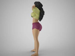 Slenderness 3 3D Print Model