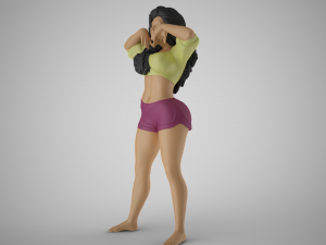 Slenderness 3 3D-printmodel