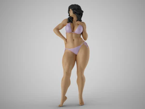 Slenderness 2 3D Print Model
