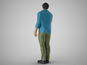 Man Extend his Hand Modèles 3D en vedette