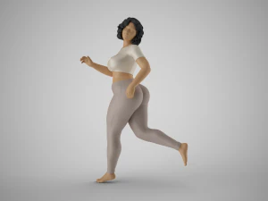 Ontspannen loper 3D printmodel