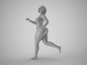 Relaxed Runner 3D Print Model