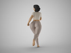 Relaxed Runner 3D Print Model